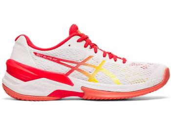 Asics Dam Volleybollskor SKY ELITE FF Vita/Orange